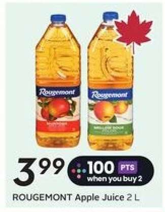 ROUGEMONT Apple Juice 2 L