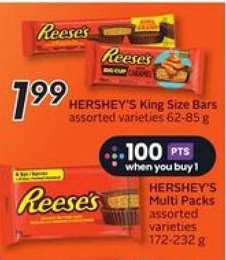 HERSHEY'S King Size Bars
