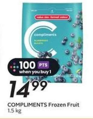 Compliments Frozen Fruit