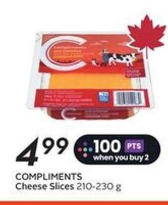 COMPLIMENTS Cheese Slices