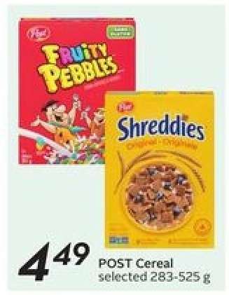 Post Cereal