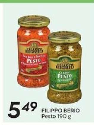 FILIPPO BERIO Pesto 190 g