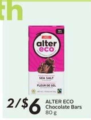 ALTER ECO Chocolate Bars