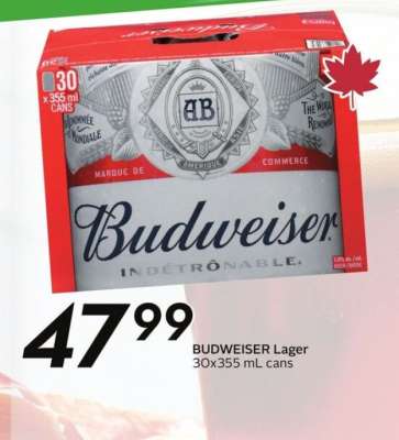 BUDWEISER Lager