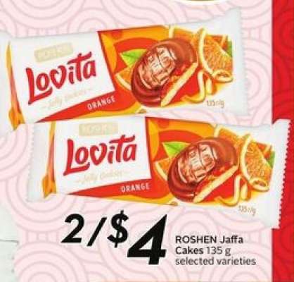 ROSHEN Jaffa Cakes 135 g