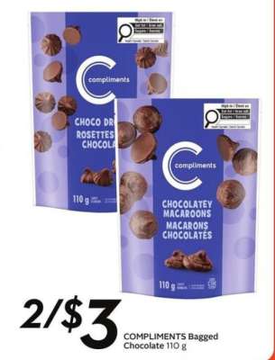 COMPLIMENTS Bagged Chocolate
