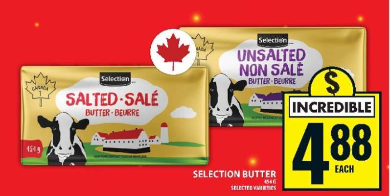 SELECTION BUTTER