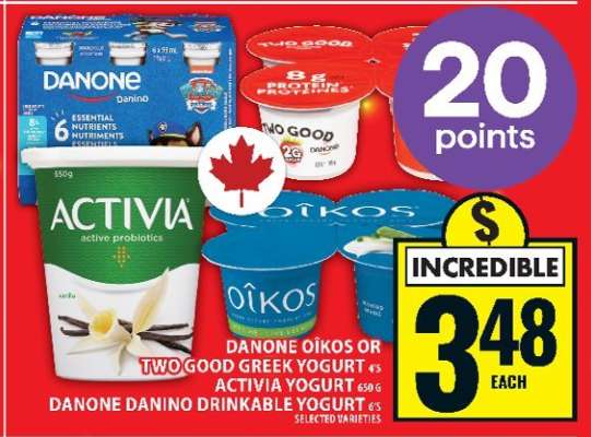 Danone Yogurt Products