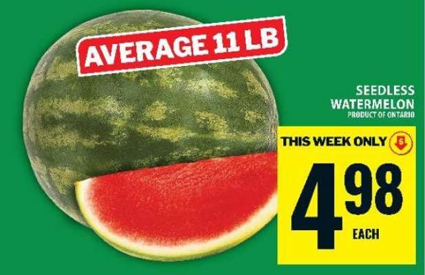 Seedless Watermelon