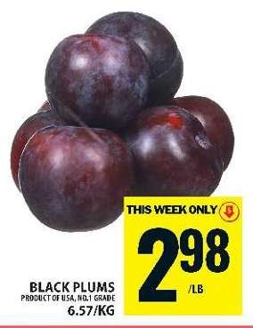 BLACK PLUMS