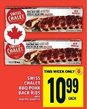 SWISS CHALET BBQ PORK BACK RIBS