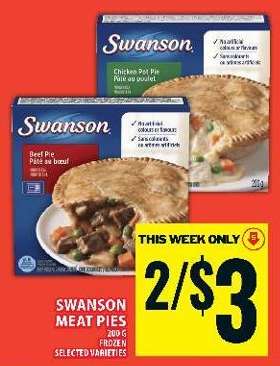 SWANSON MEAT PIES