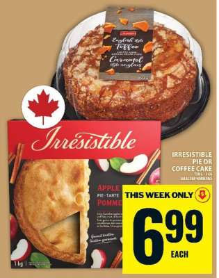 Irresistible Pie or Coffee Cake