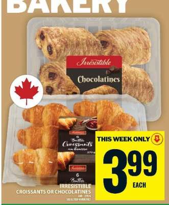 Irresistible Croissants or Chocolatines