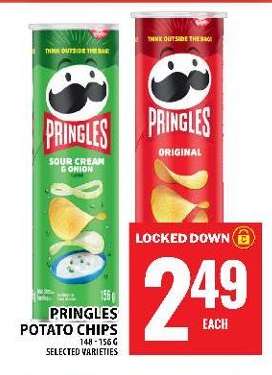 PRINGLES POTATO CHIPS