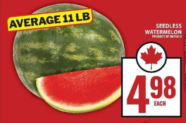 Seedless Watermelon