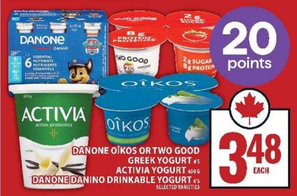 DANONE YOGURT