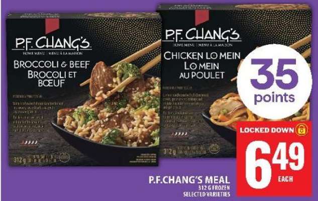 P.F. Chang's Meal