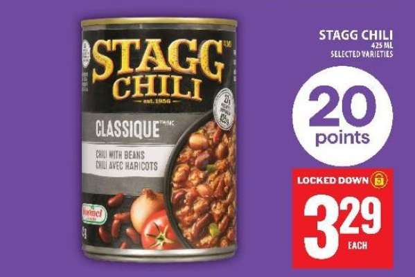 STAGG CHILI