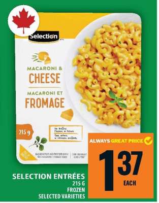 SELECTION ENTRÉES