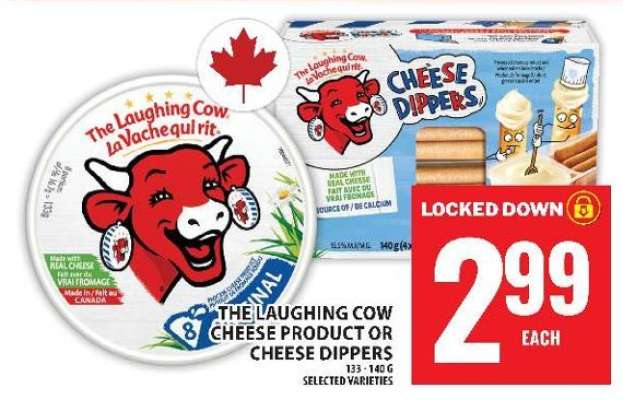 The Laughing Cow Cheese Product or Cheese Dippers