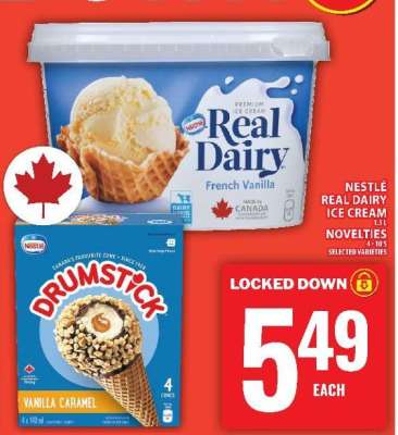 Nestlé Real Dairy Ice Cream & Drumstick