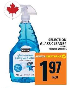 SELECTION GLASS CLEANER