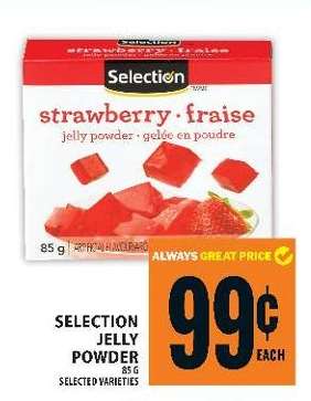 Selection Jelly Powder