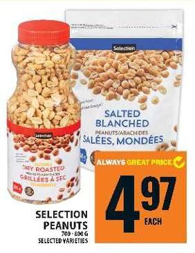 SELECTION PEANUTS