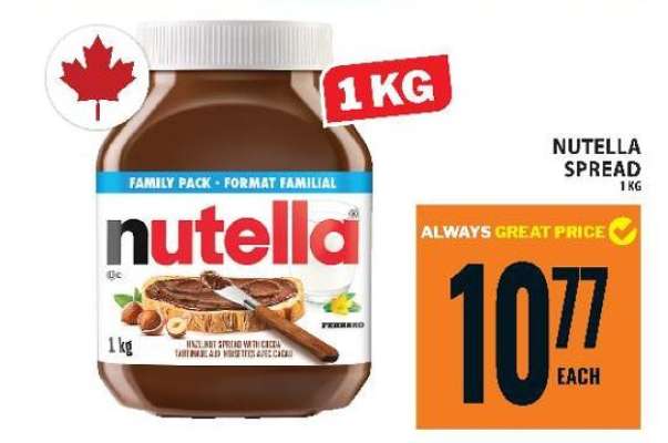 NUTELLA SPREAD