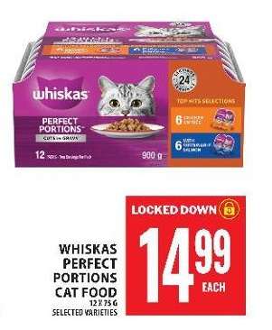 Whiskas Perfect Portions Cat Food