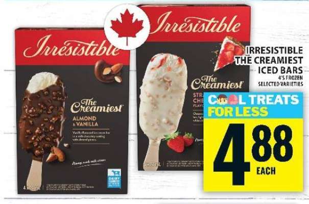 Irresistible The Creamiest Iced Bars