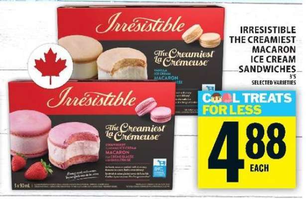 Irresistible The Creamiest Macaron Ice Cream Sandwiches