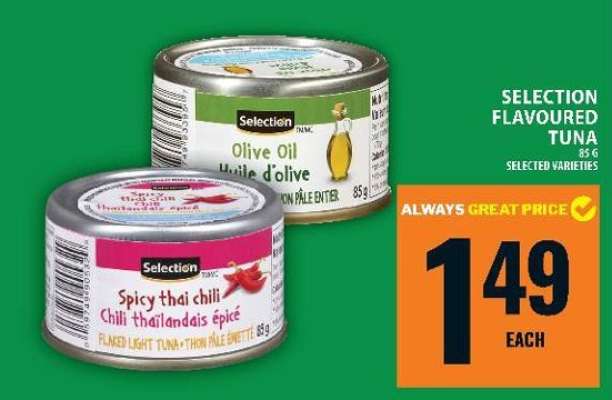 Selection Flavoured Tuna