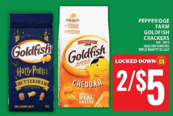 PEPPERIDGE FARM GOLDFISH CRACKERS