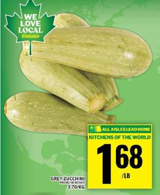 GREY ZUCCHINI