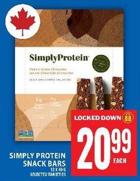 Simply Protein Snack Bars