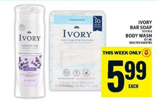 Ivory Bar Soap / Body Wash