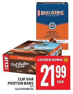 Clif Bar Protein Bars
