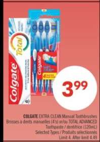 COLGATE EXTRA CLEAN Manual Toothbrushes