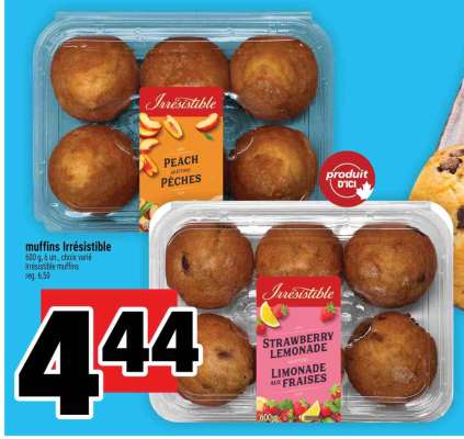 MUFFINS IRRÉSISTIBLE