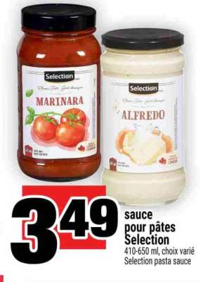 SAUCE POUR PÂTES SELECTION