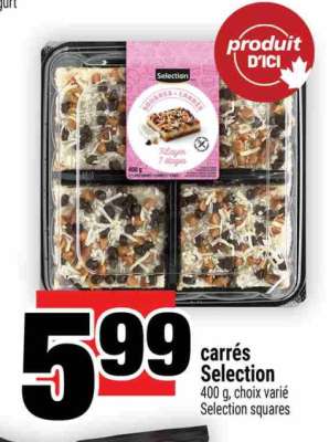 CARRÉS SELECTION