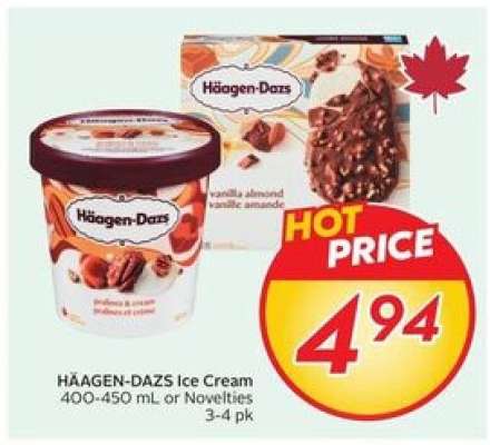 Häagen-Dazs Ice Cream