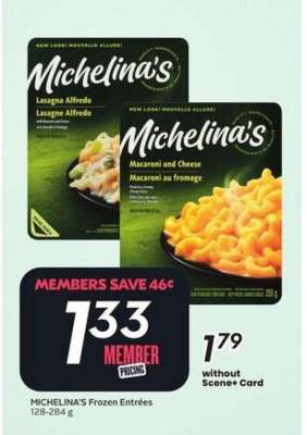MICHELINA'S FROZEN ENTREES
