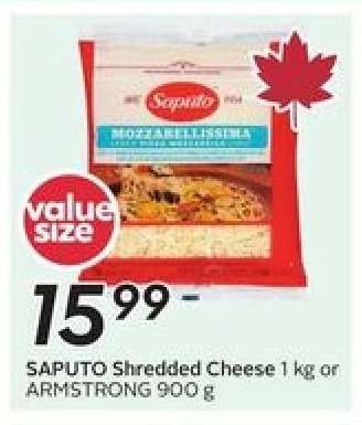SAPUTO SHREDDED CHEESE