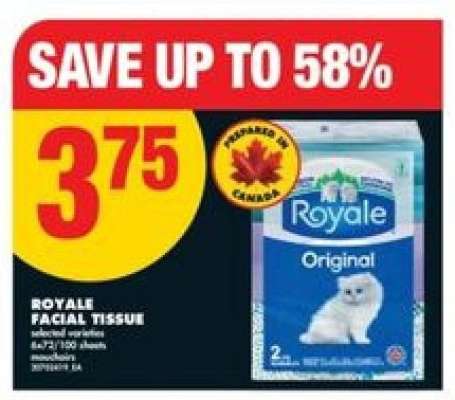 Royale Facial Tissue