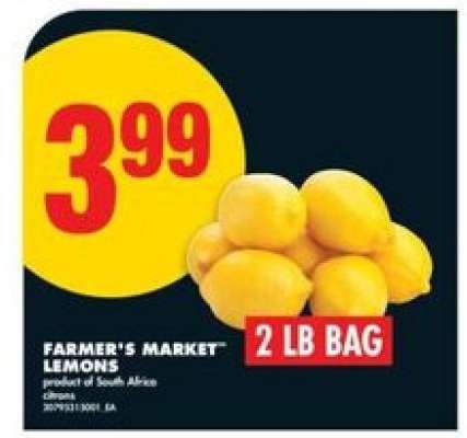 Farmer's Market Lemons