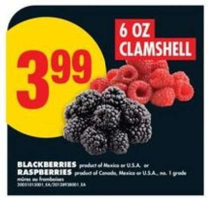 Blackberries or Raspberries