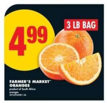 Farmer's Market Oranges